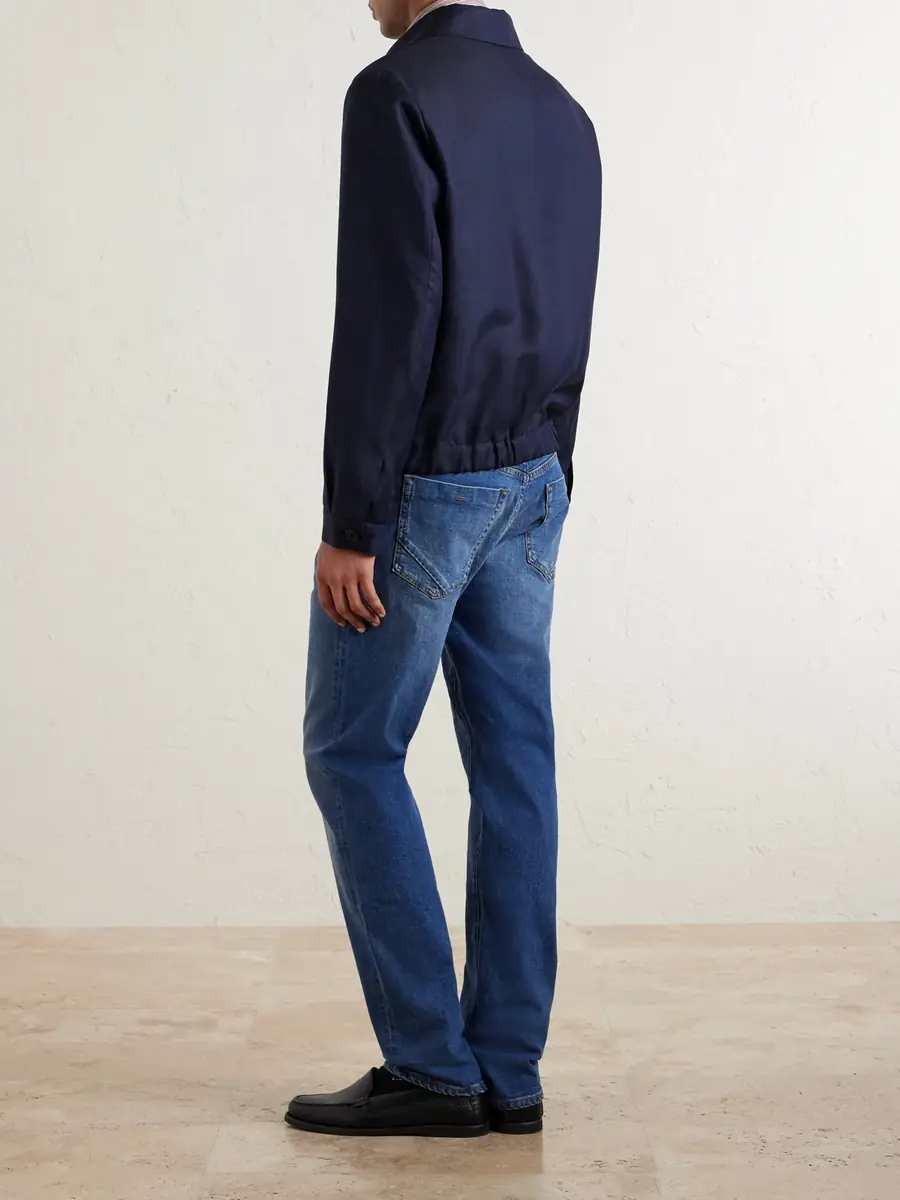 Slowear Wool and Linen-Blend Bomber - Men | Thumbnail 4 Slowear Wool and Linen-Blend Bomber - Men | Thumbnail 4