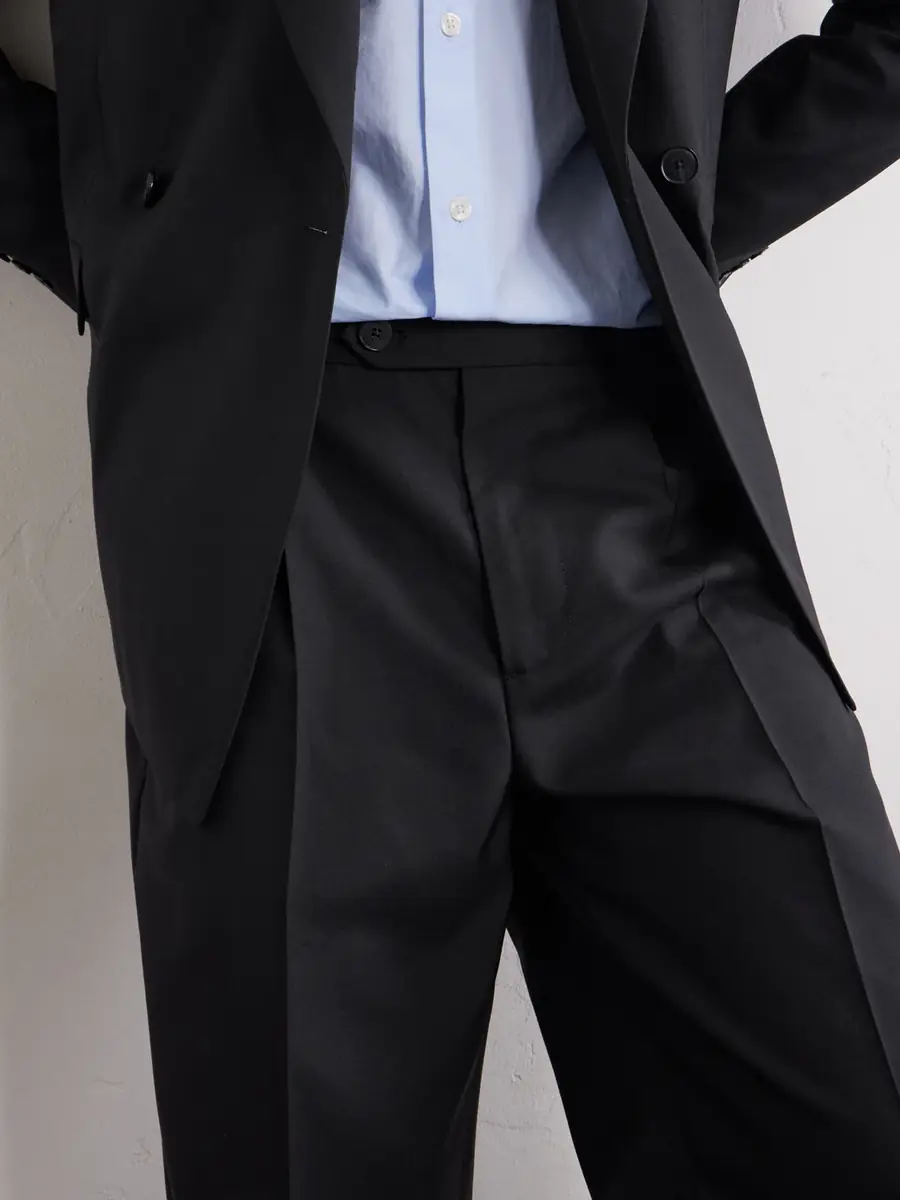 mfpen Formal Straight-Leg Pleated Wool Suit Trousers - Men | Thumbnail 5