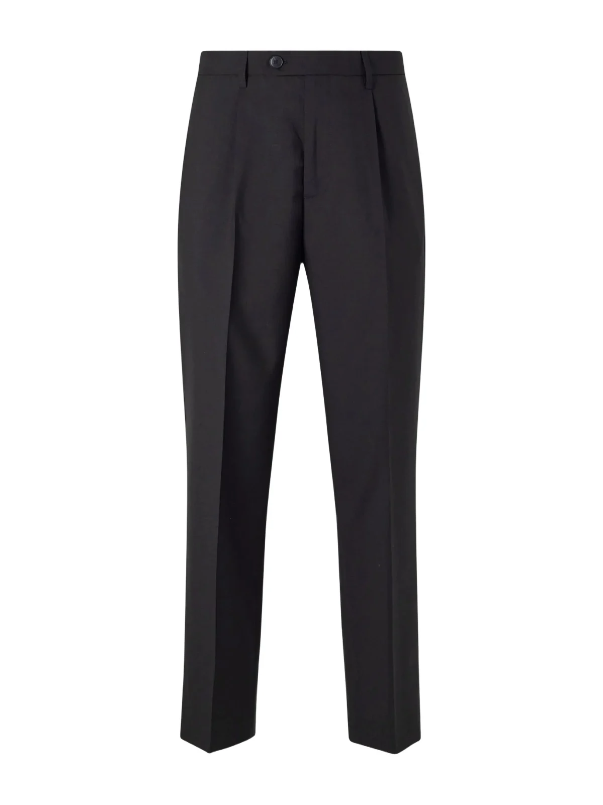 Formal Straight-Leg Pleated Wool Suit Trousers - Men Formal Straight-Leg Pleated Wool Suit Trousers - Men