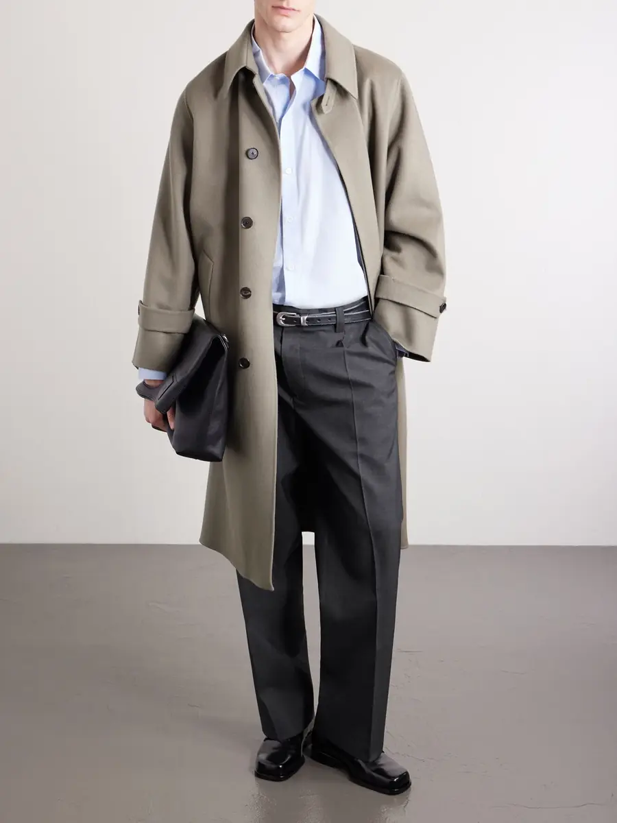 mfpen Service Pleated Wool Trousers - Men | Thumbnail 2 mfpen Service Pleated Wool Trousers - Men | Thumbnail 2