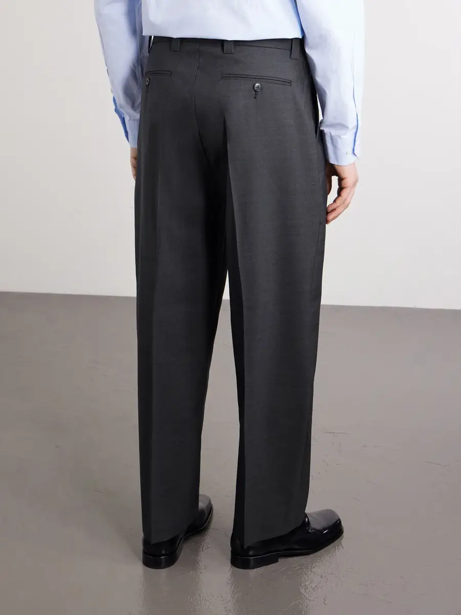 mfpen Service Pleated Wool Trousers - Men | Thumbnail 4 mfpen Service Pleated Wool Trousers - Men | Thumbnail 4