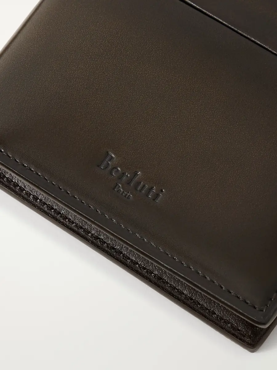 Berluti Makore Neo Venezia Leather Cardholder - Men | Thumbnail 3