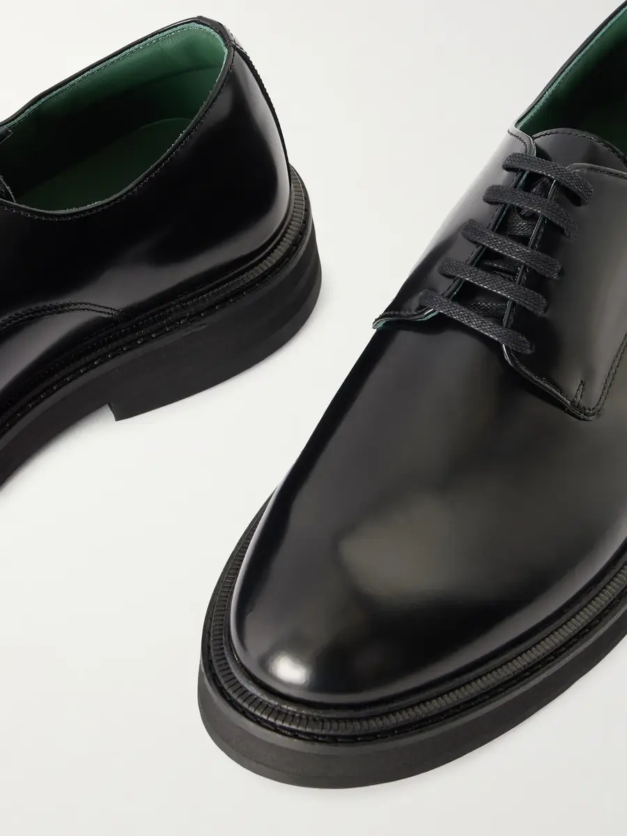 Vinny's Officer Polished-Leather Derby Shoes - Men | Thumbnail 5 Vinny's Officer Polished-Leather Derby Shoes - Men | Thumbnail 5