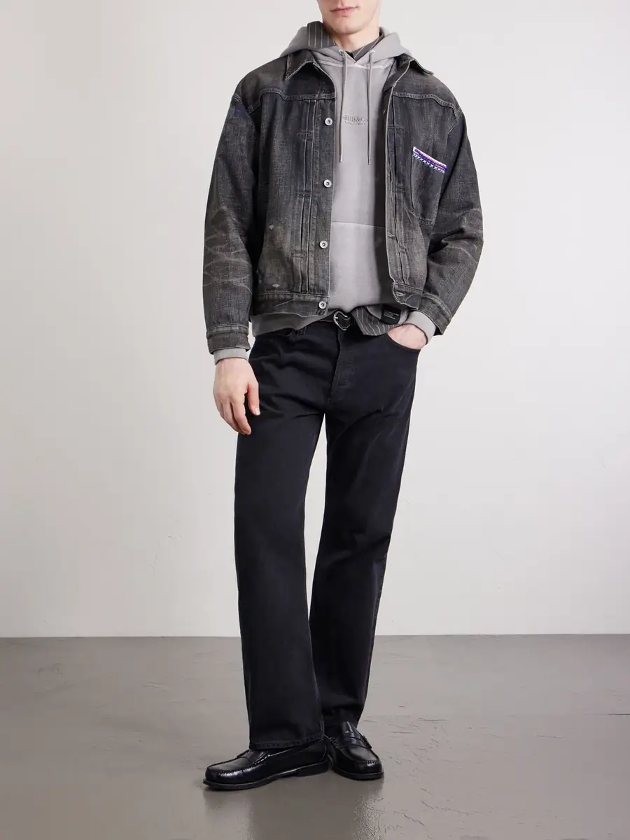 Neighborhood Savage Type-1 Denim Jacket - Men | Thumbnail 2 Neighborhood Savage Type-1 Denim Jacket - Men | Thumbnail 2
