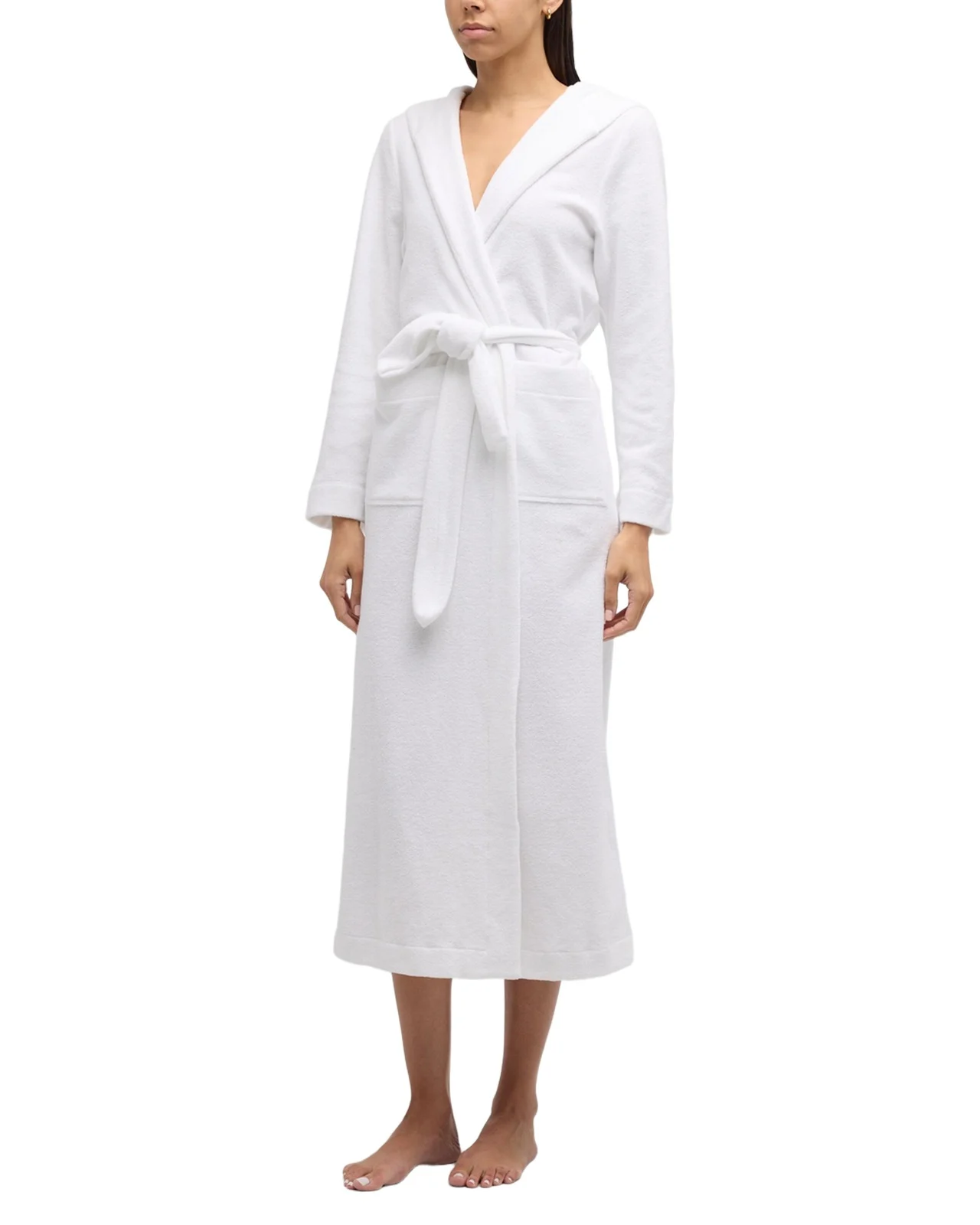 Hooded Plush Long Robe Hooded Plush Long Robe