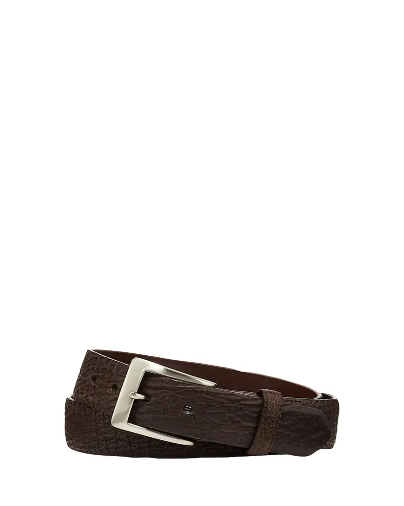 W. Kleinberg Men's Sharkskin Belt | Image 1 W. Kleinberg Men's Sharkskin Belt | Image 1