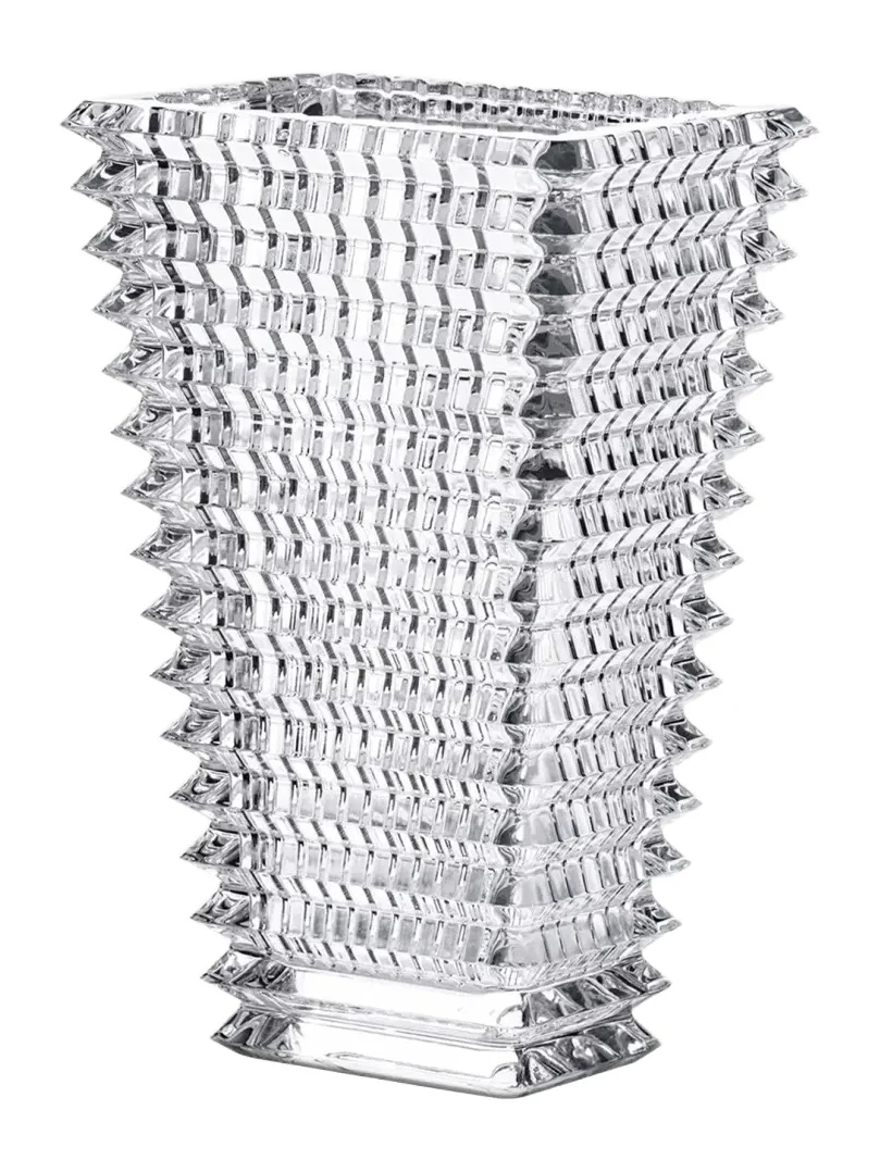 Baccarat Tall Rectangular Eye Vase