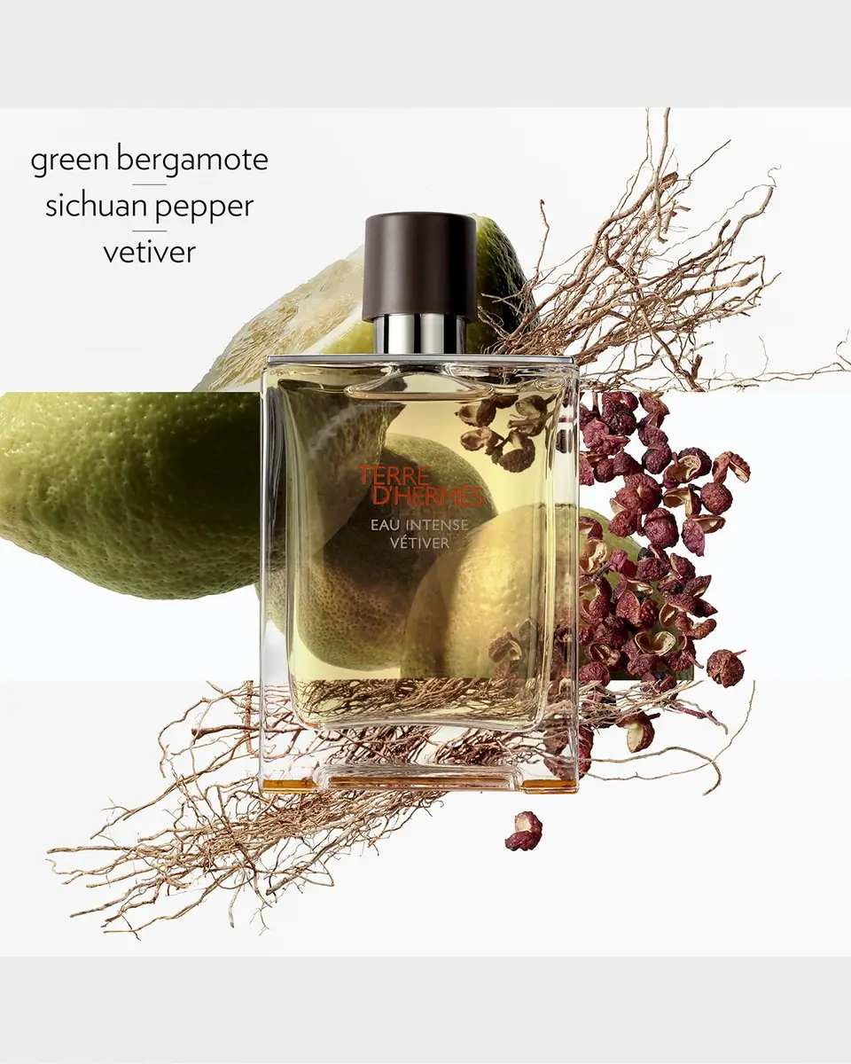 HERMÈS Terre d 'Hermes Eau Intense Vetiver Eau de Parfum | Thumbnail 2 HERMÈS Terre d 'Hermes Eau Intense Vetiver Eau de Parfum | Thumbnail 2