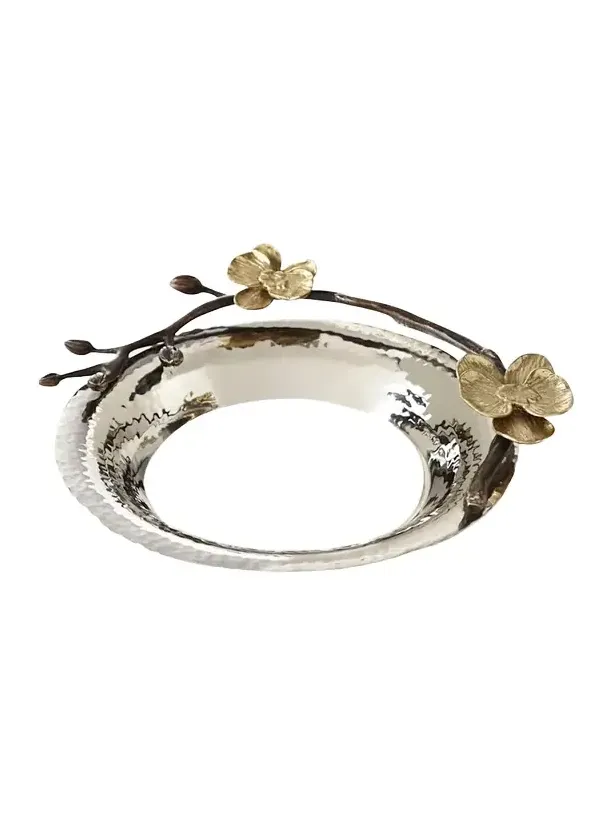 Michael Aram Gold Orchid Wine Coaster
