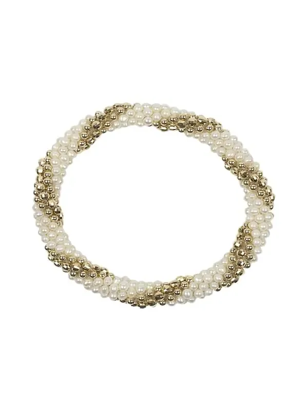 Audrey 14k Gold and Pearl Bracelet Audrey 14k Gold and Pearl Bracelet