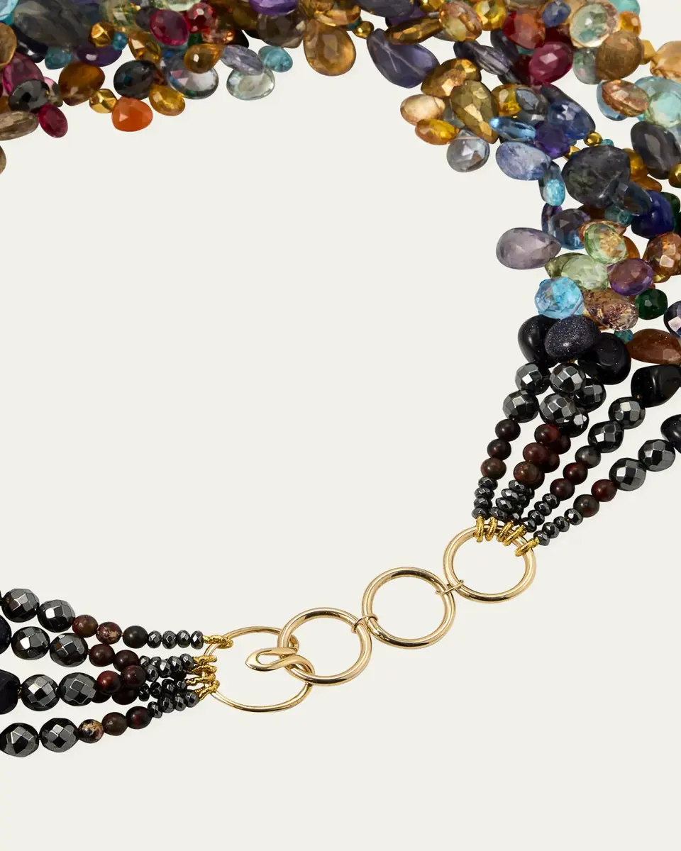 Meredith Frederick The Catherine Multi-Gem Necklace | Thumbnail 4 Meredith Frederick The Catherine Multi-Gem Necklace | Thumbnail 4