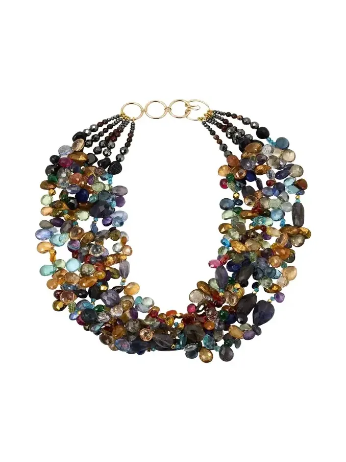 The Catherine Multi-Gem Necklace The Catherine Multi-Gem Necklace