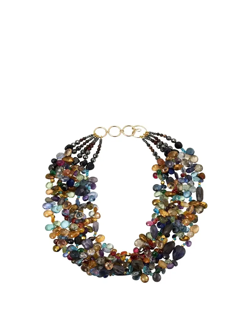 Meredith Frederick The Catherine Multi-Gem Necklace | Image 1 Meredith Frederick The Catherine Multi-Gem Necklace | Image 1