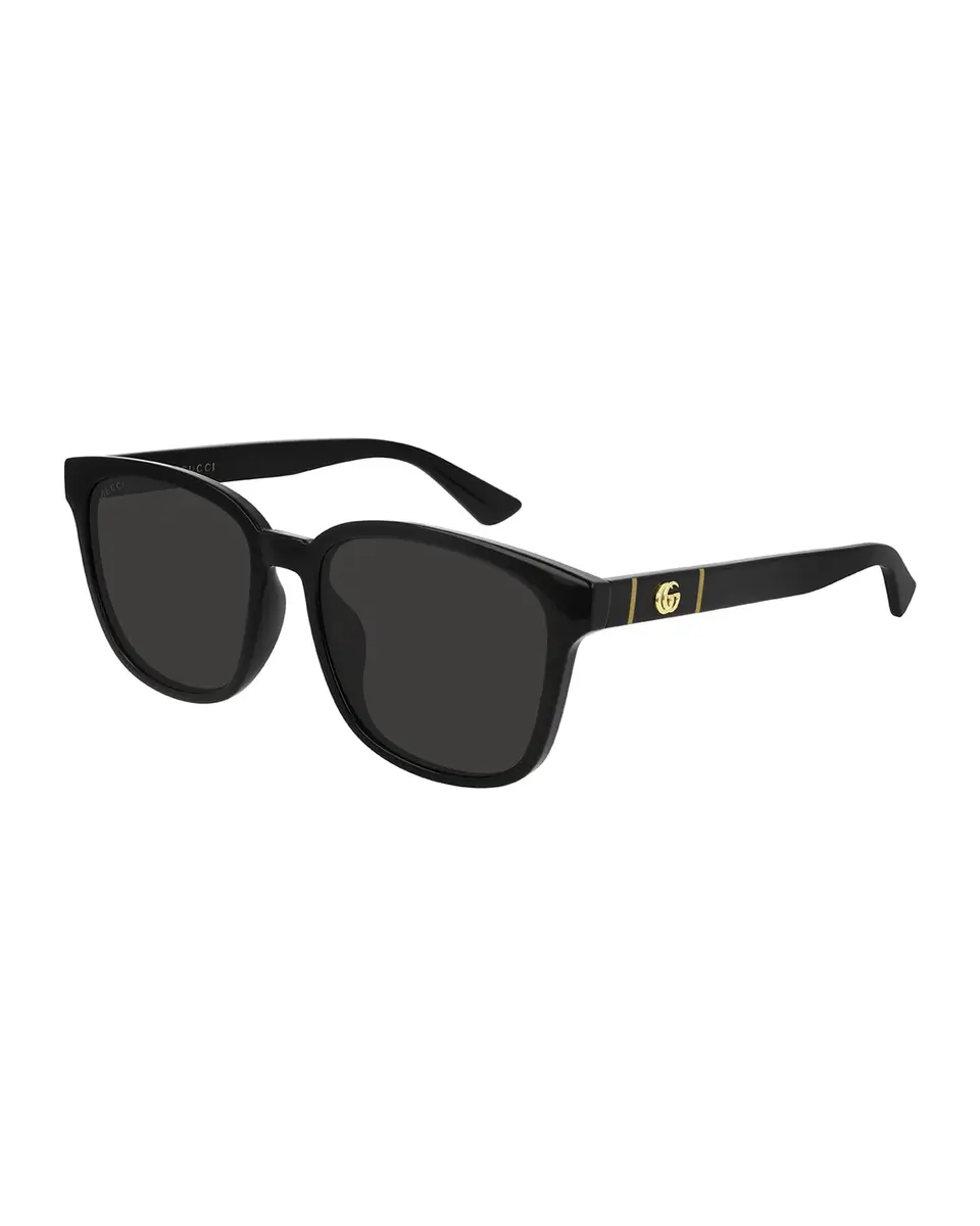 Gucci Men's Square Solid Injection Sunglasses | Image 1 Gucci Men's Square Solid Injection Sunglasses | Image 1