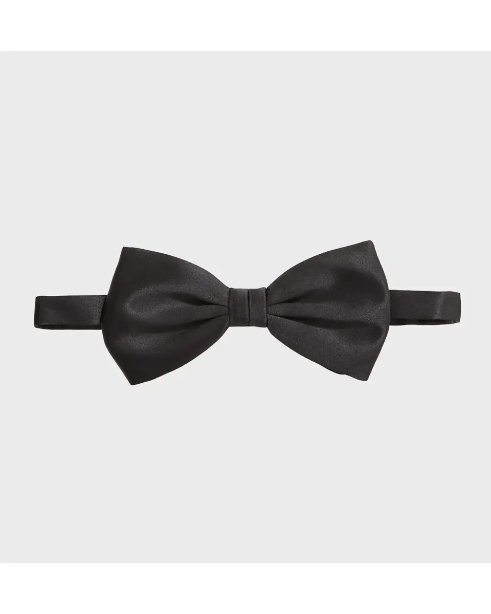 Brioni 8cm Satin Pre-Tied Bow Tie | Thumbnail 2 Brioni 8cm Satin Pre-Tied Bow Tie | Thumbnail 2