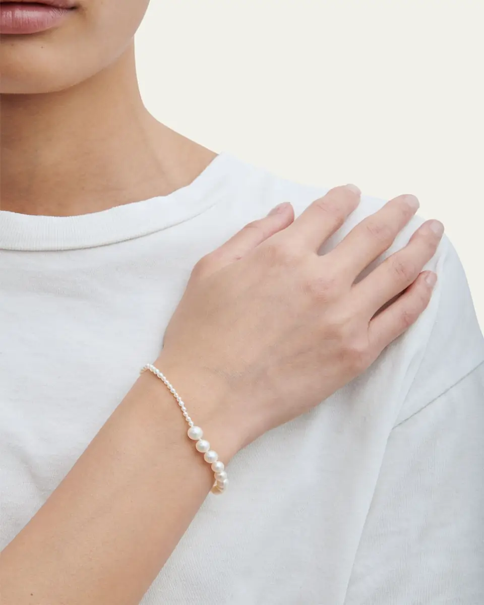 Sophie Bille Brahe Petit Peggy Graduated Freshwater Pearl Bracelet | Thumbnail 2