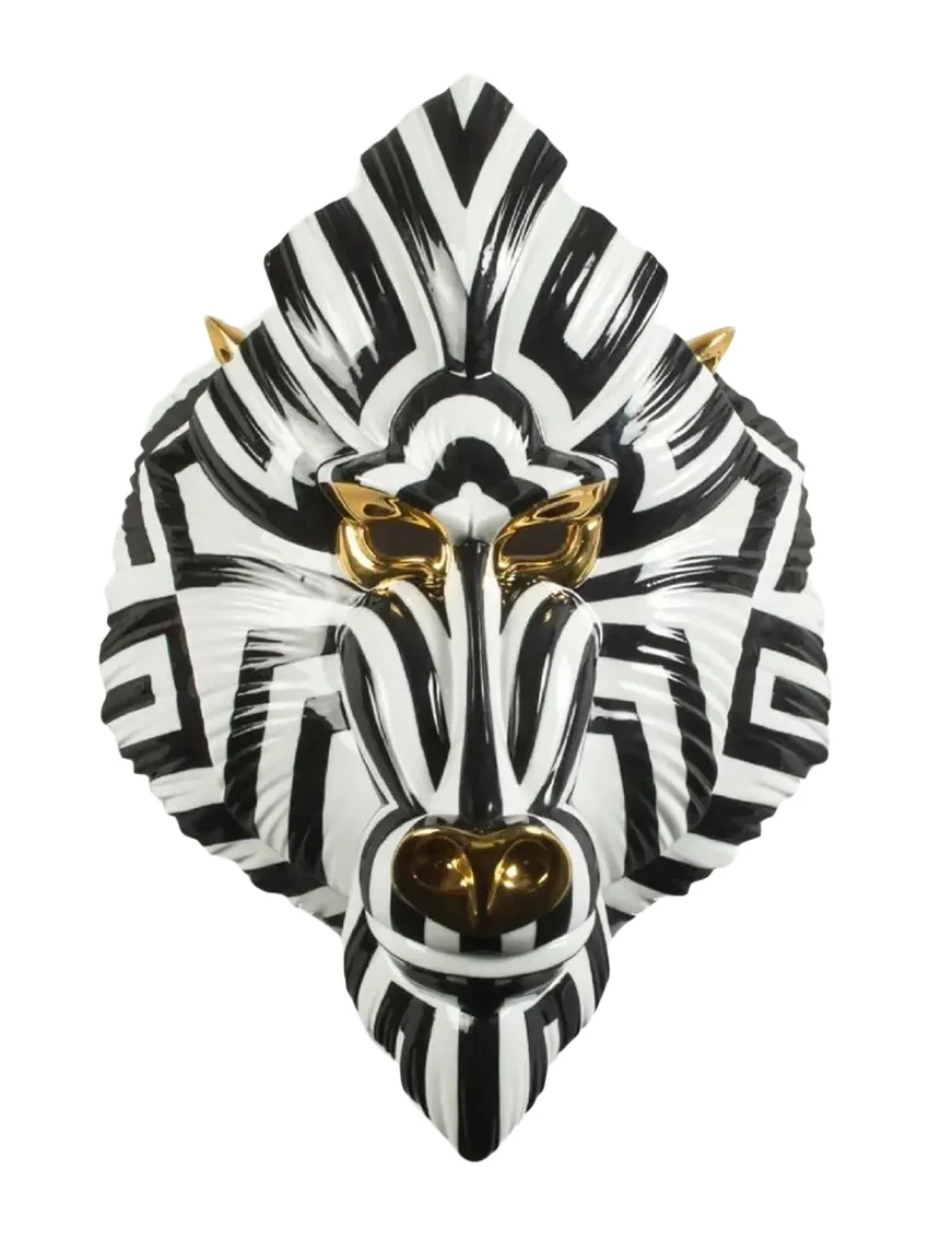 Lladro Mandrill Mask