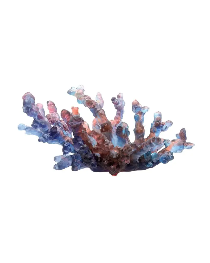 Daum Coral Sea Medium Bowl, Blue/Red | Image 1 Daum Coral Sea Medium Bowl, Blue/Red | Image 1