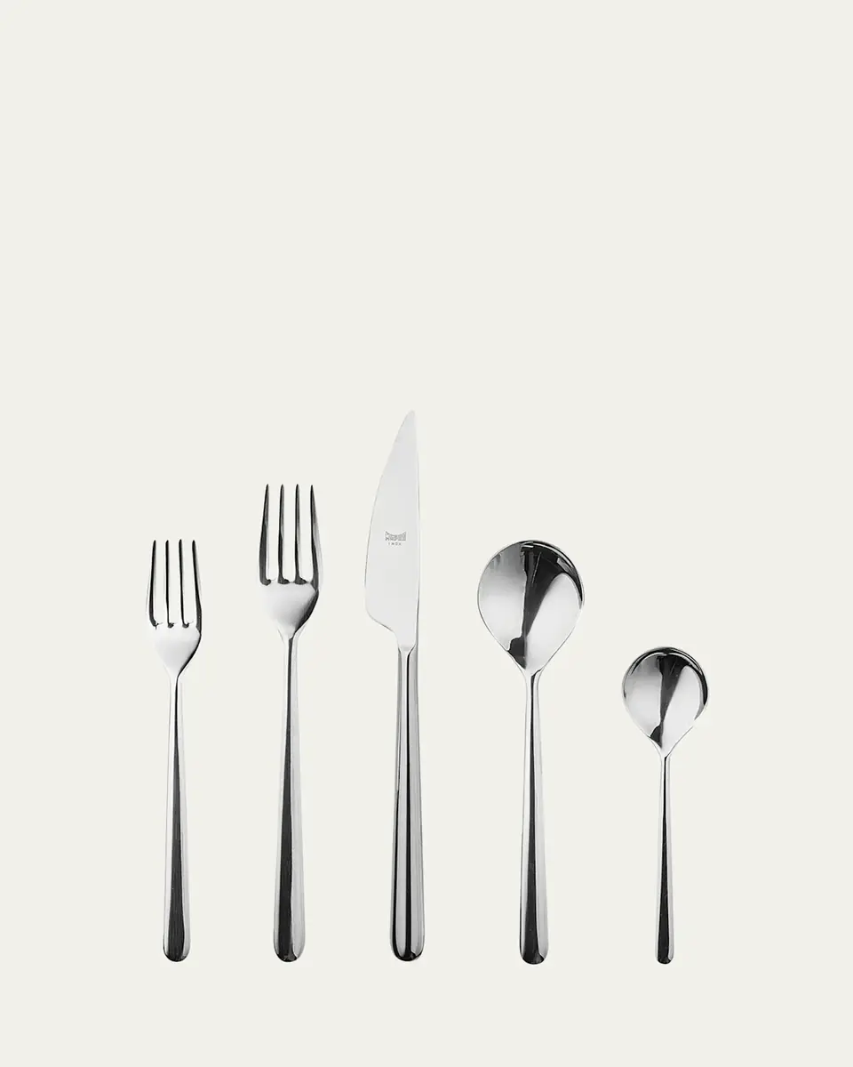 Mepra Linea 5-Piece Flatware Set | Thumbnail 2 Mepra Linea 5-Piece Flatware Set | Thumbnail 2