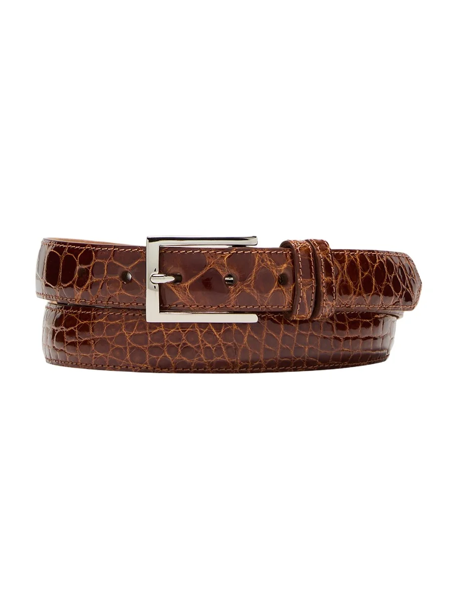 Men's Alligator Leather Belt Men's Alligator Leather Belt