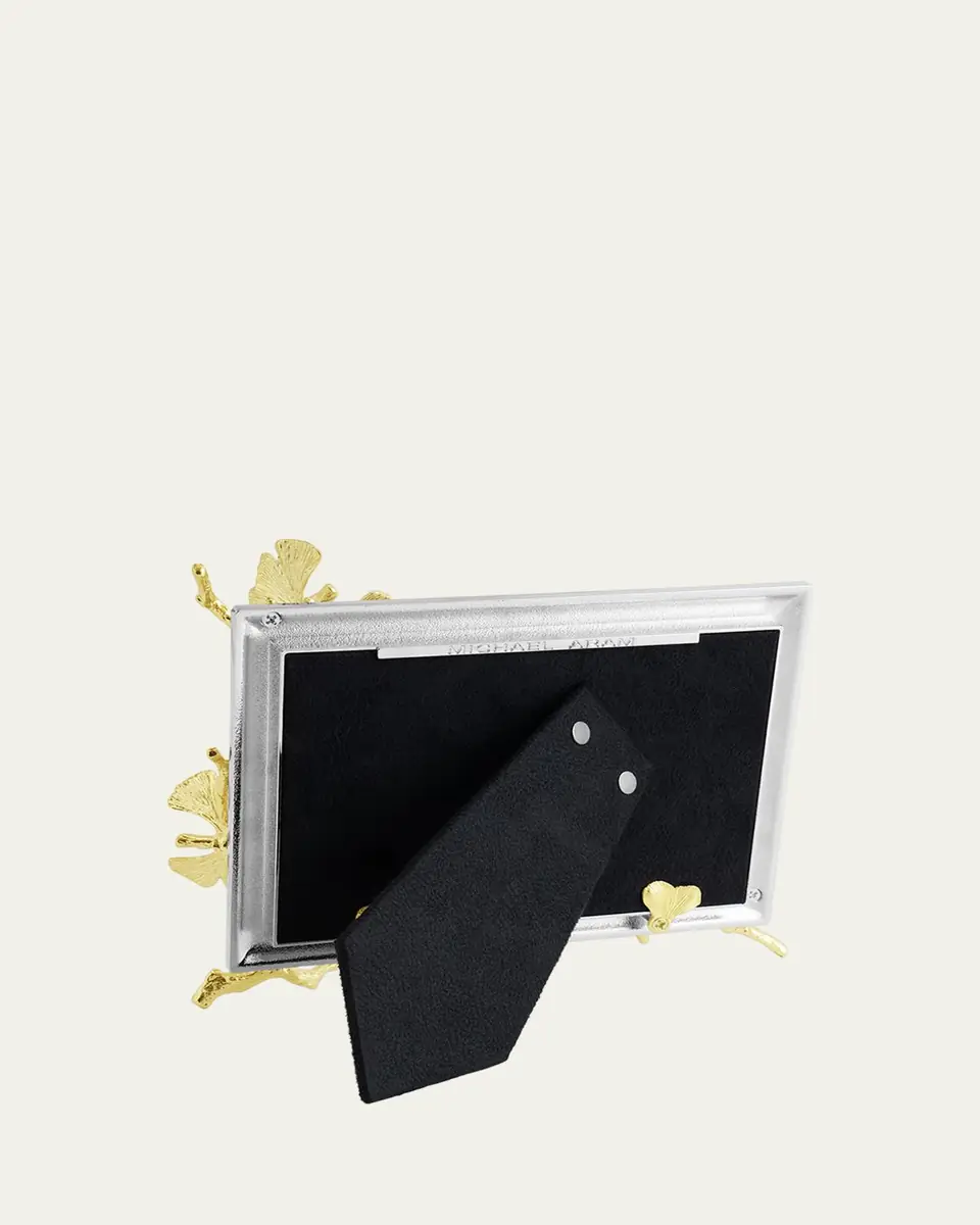 Michael Aram Butterfly Ginkgo White and Gold Frame, 4" x 6" | Thumbnail 5 Michael Aram Butterfly Ginkgo White and Gold Frame, 4" x 6" | Thumbnail 5