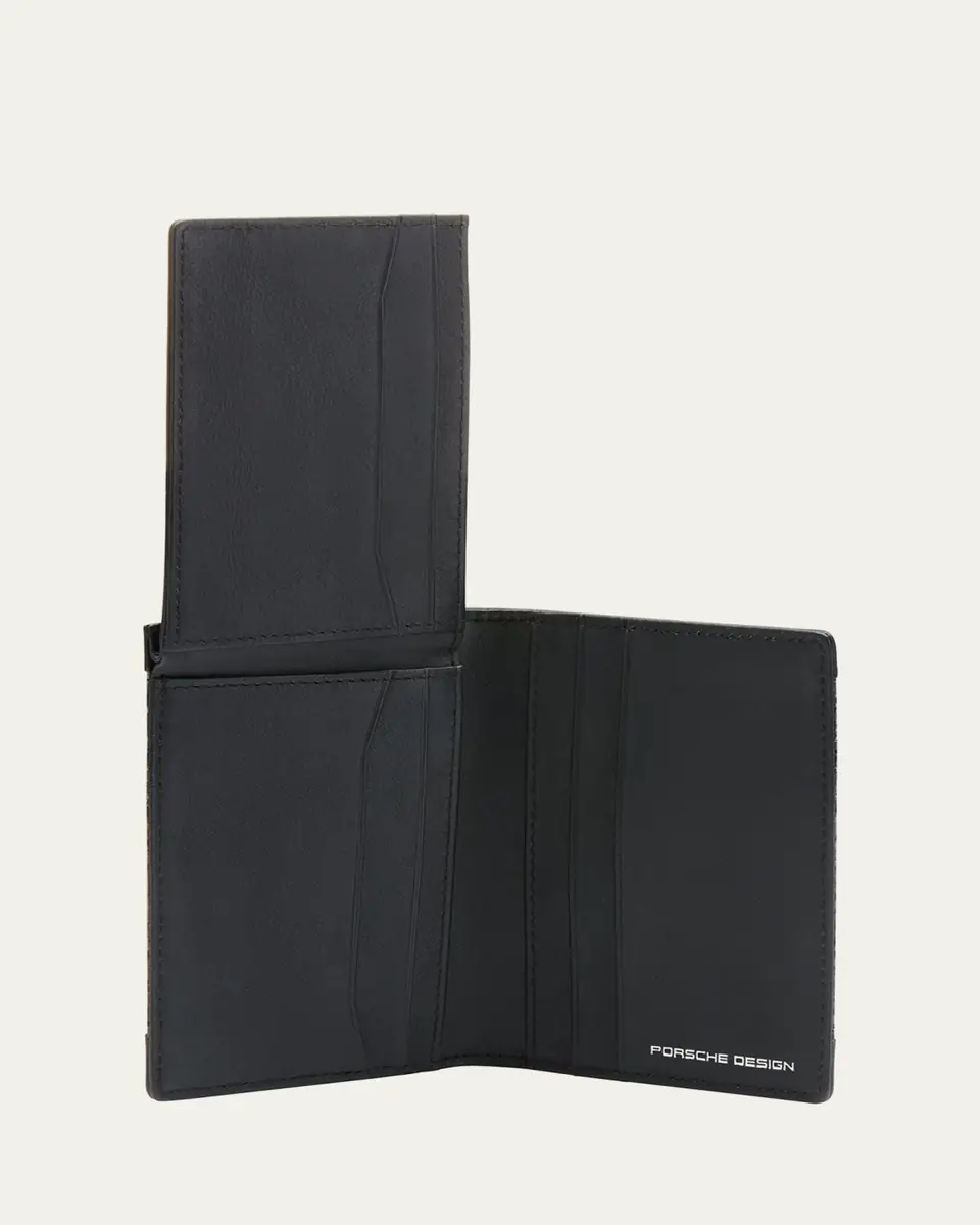 Porsche Design Men's Carbon Fiber Wallet w/ ID Window | Thumbnail 4