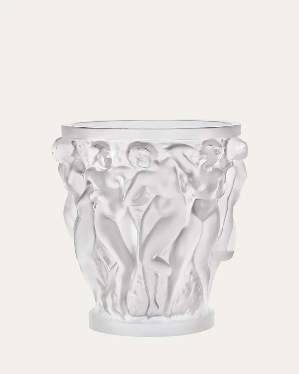 Lalique Clear Crystal Bacchantes Vase | Thumbnail 2 Lalique Clear Crystal Bacchantes Vase | Thumbnail 2