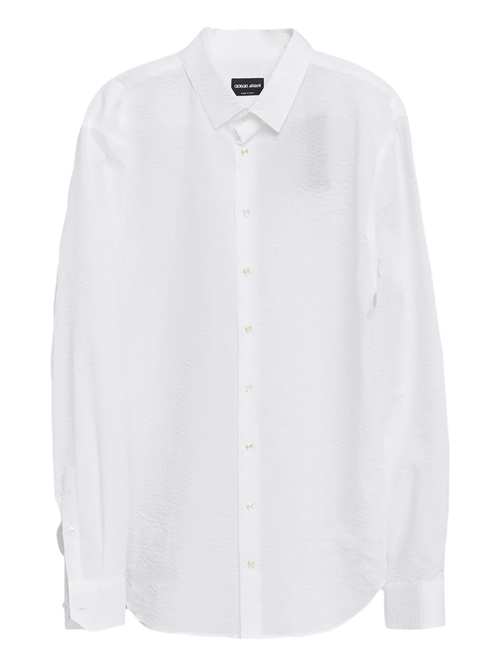 Men's Solid Seersucker Sport Shirt Men's Solid Seersucker Sport Shirt