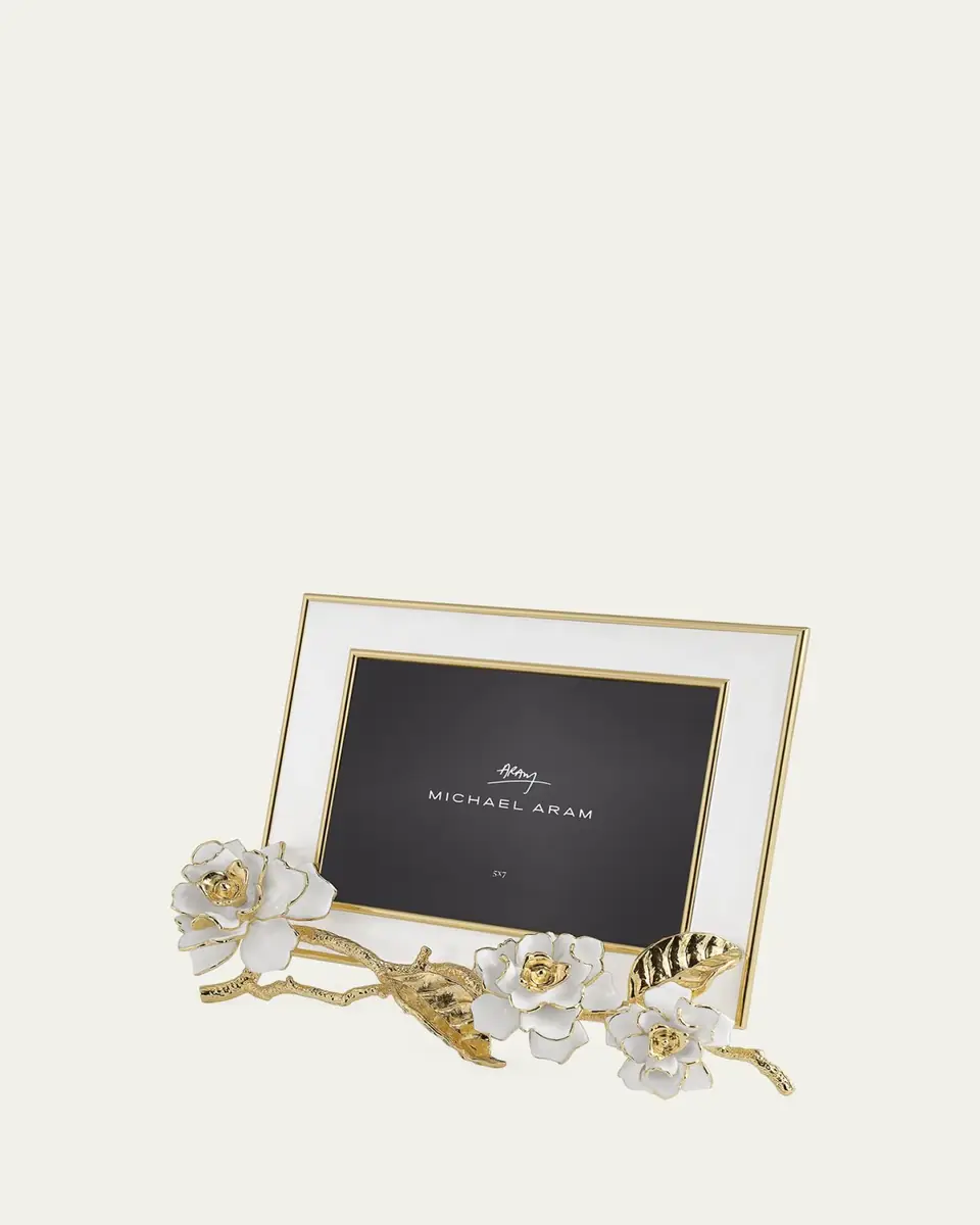Michael Aram Gardenia Easel Picture Frame, 5" x 7" | Thumbnail 2