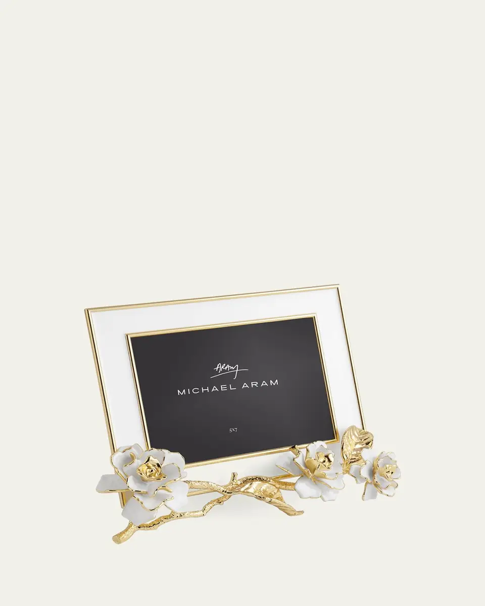 Michael Aram Gardenia Easel Picture Frame, 5" x 7" | Thumbnail 3