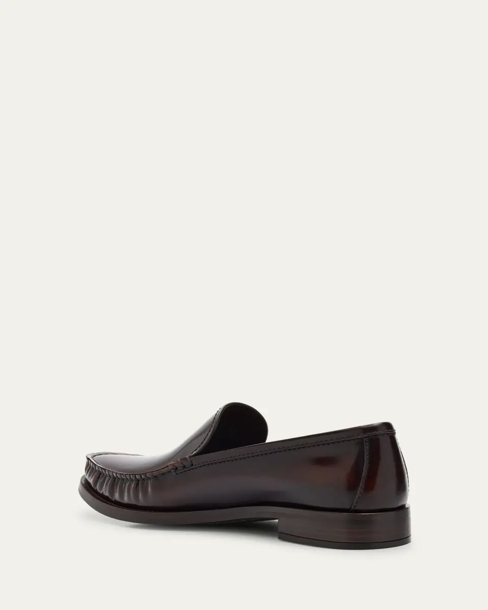 Prada Brushed Leather Loafers | Thumbnail 4 Prada Brushed Leather Loafers | Thumbnail 4