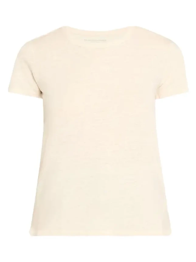 Crewneck Stretch Linen Tee Crewneck Stretch Linen Tee