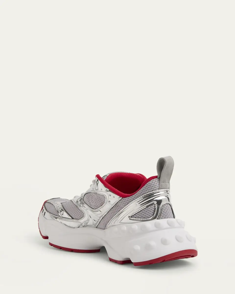 Christian Louboutin So Flo Mesh & Metallic Leather Runner Sneakers | Thumbnail 5 Christian Louboutin So Flo Mesh & Metallic Leather Runner Sneakers | Thumbnail 5