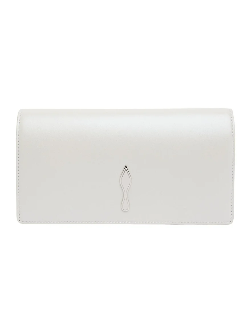 Bettina Clutch Bag in Pearly Leather