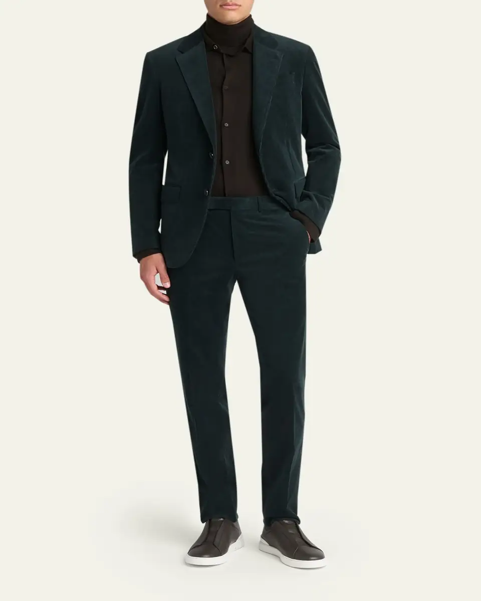 ZEGNA Men's Corduroy Two-Piece Suit | Thumbnail 2 ZEGNA Men's Corduroy Two-Piece Suit | Thumbnail 2