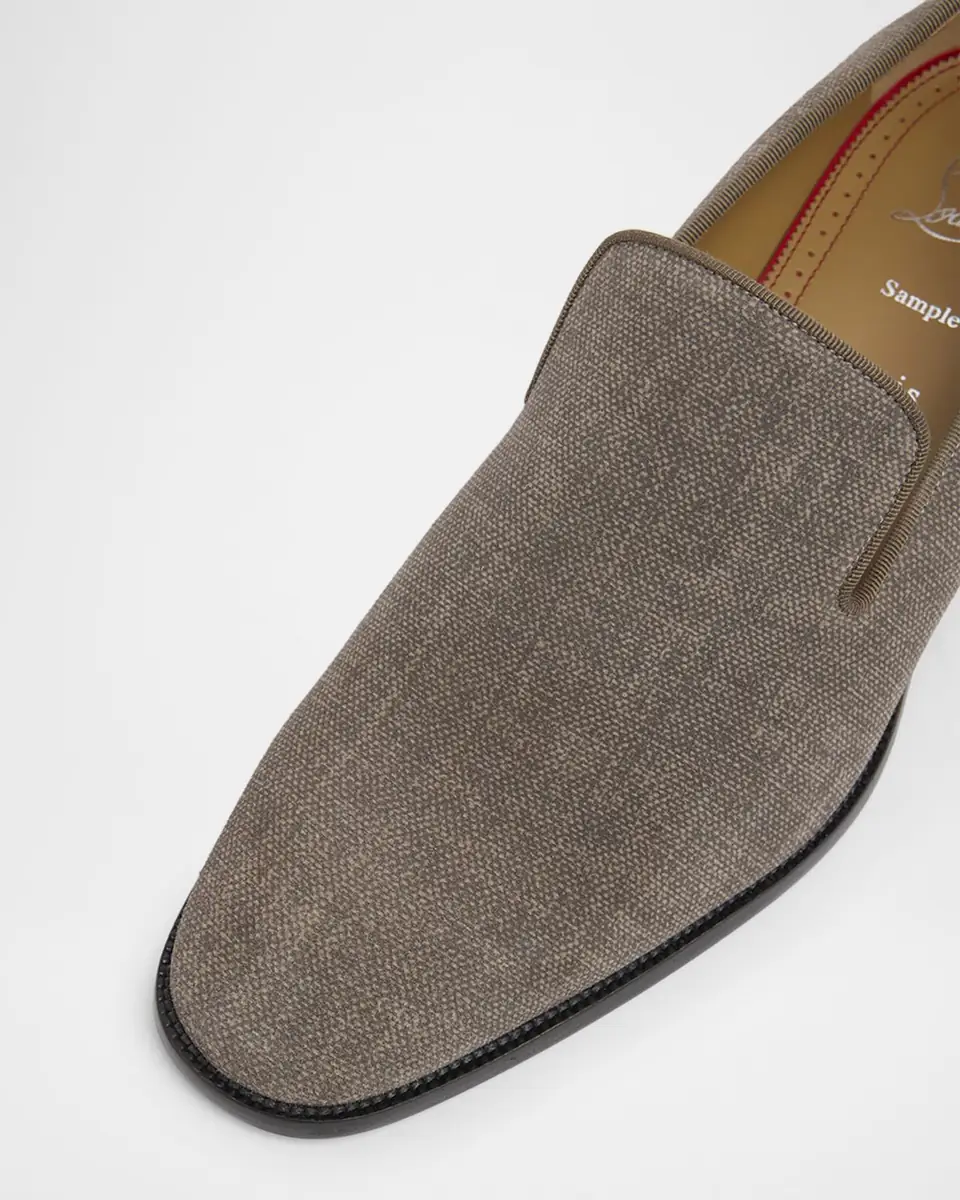 Christian Louboutin Men's Danny Flex Crosta Knit Loafers | Thumbnail 5