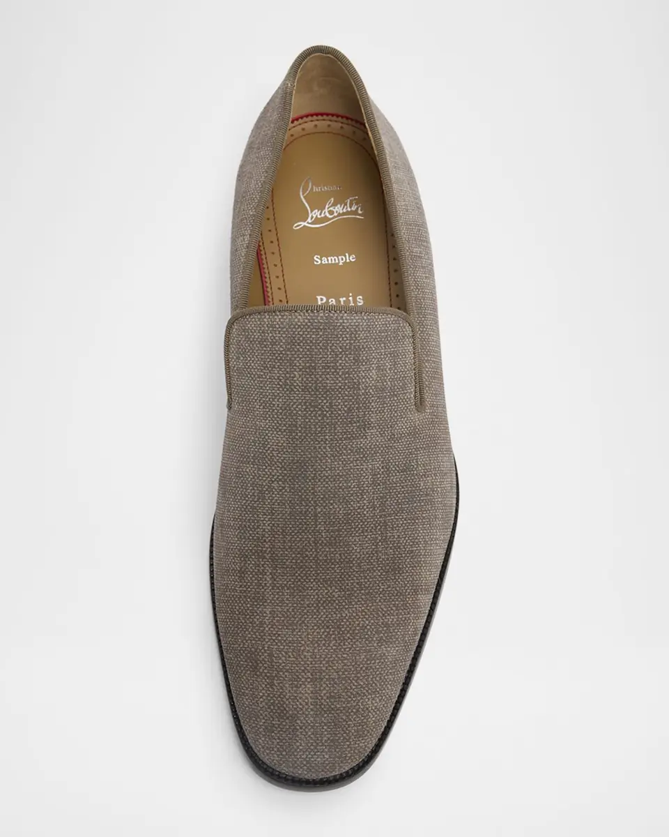 Christian Louboutin Men's Danny Flex Crosta Knit Loafers | Thumbnail 6