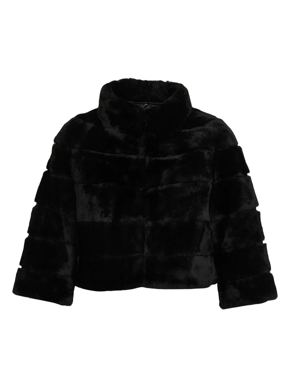 Lamb Shearling Bolero Jacket