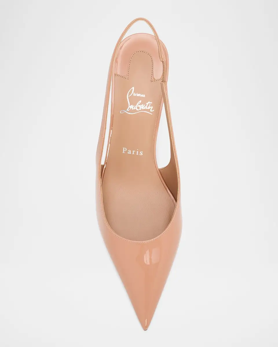Christian Louboutin 60mm Miss Z Patent Leather Slingback Pumps | Thumbnail 13 Christian Louboutin 60mm Miss Z Patent Leather Slingback Pumps | Thumbnail 13