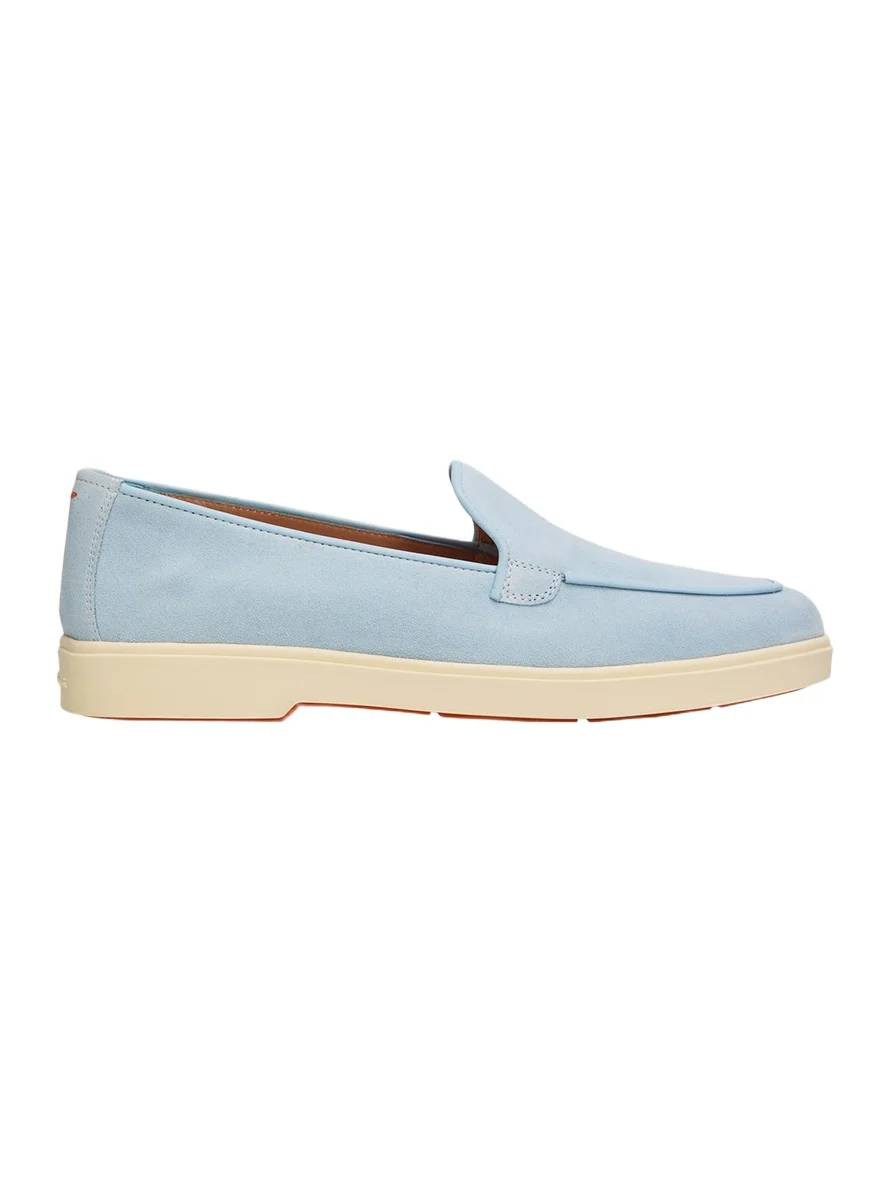 Santoni Suede Loafers
