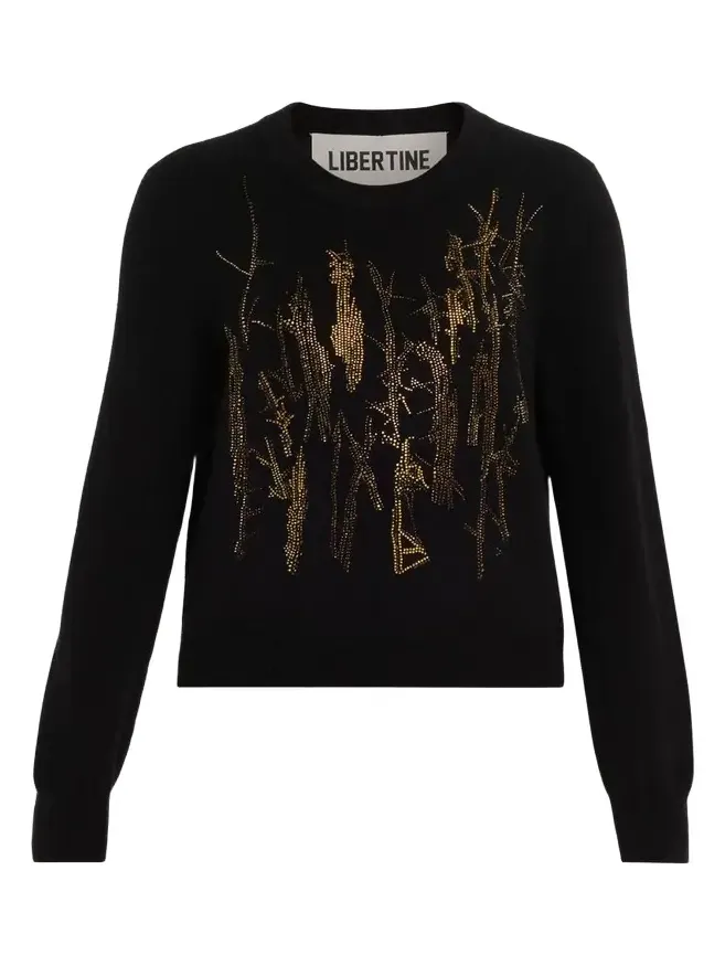 Crown Of Thorns Cashmere Crewneck Sweater Crown Of Thorns Cashmere Crewneck Sweater
