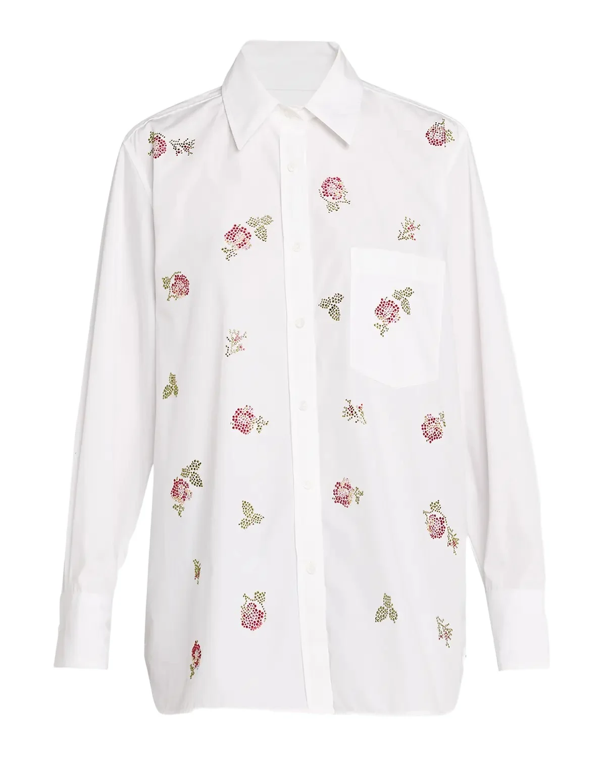 Florecita Embellished Artisan Shirt