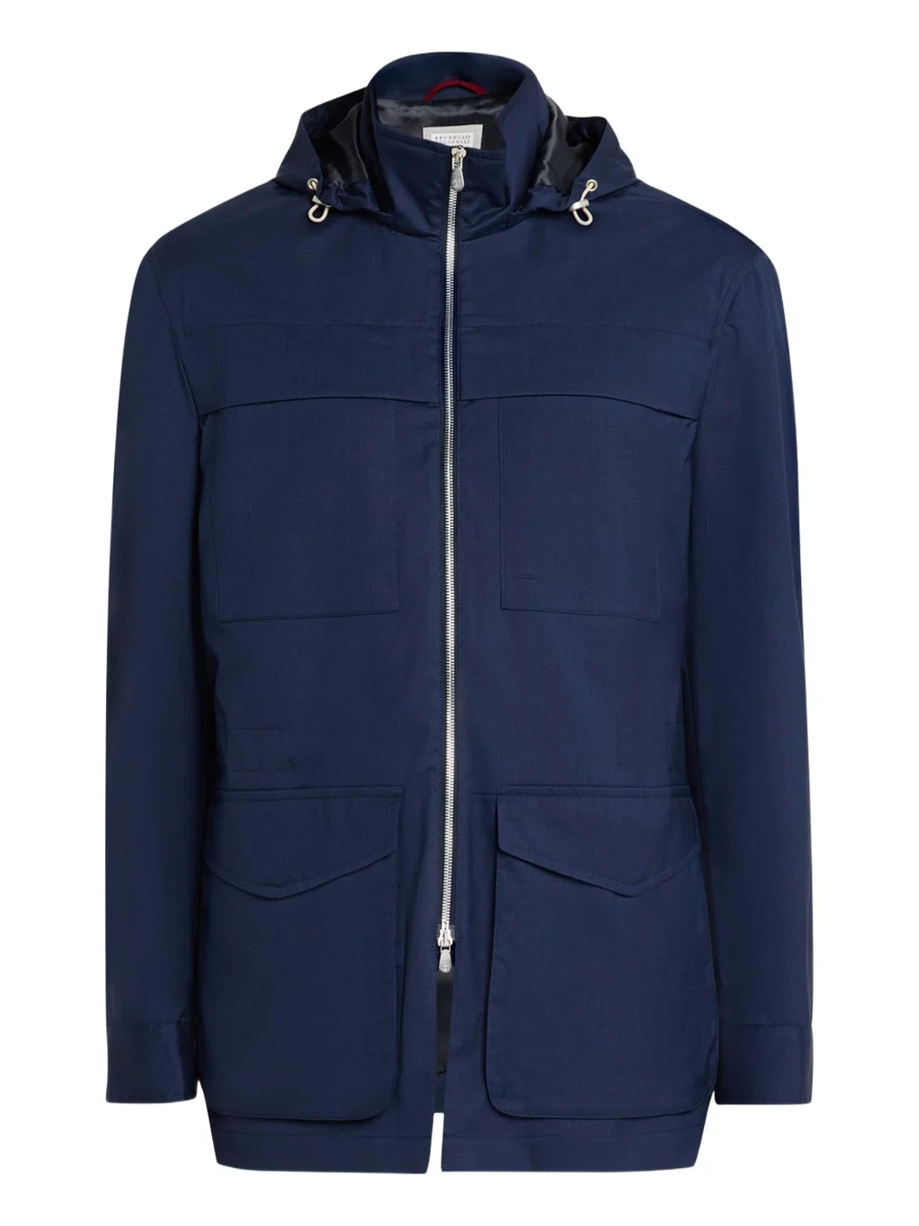 Men's Water-Resistant Wool Hooded Jacket Men's Water-Resistant Wool Hooded Jacket