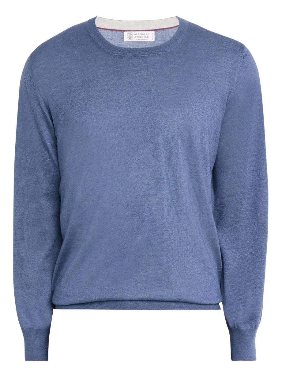 Men's Cashmere Knit Crewneck Sweater Men's Cashmere Knit Crewneck Sweater