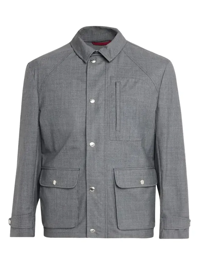 Men's Water-Resistant Wool Shirt Jacket Men's Water-Resistant Wool Shirt Jacket