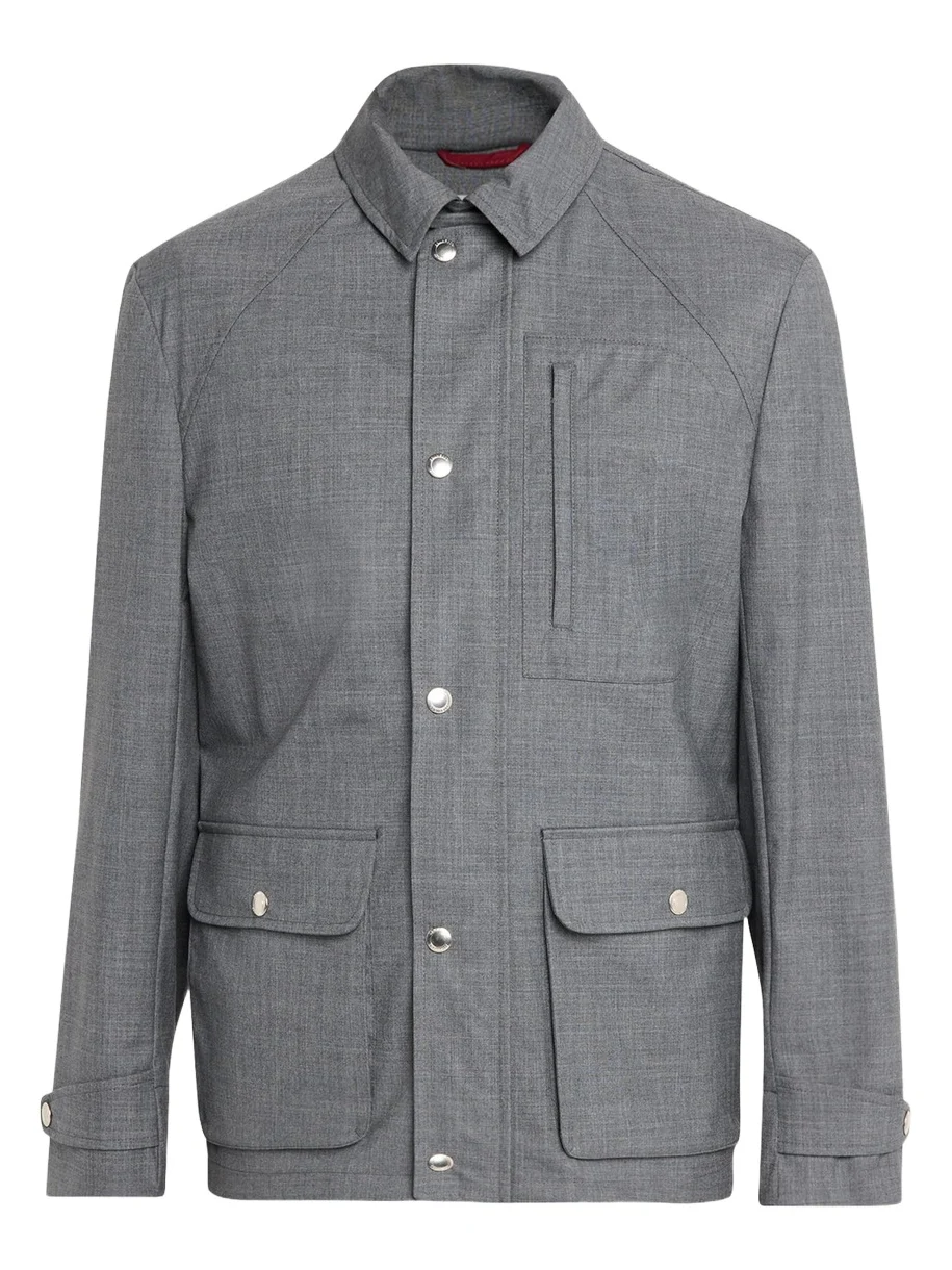 Men's Water-Resistant Wool Shirt Jacket Men's Water-Resistant Wool Shirt Jacket