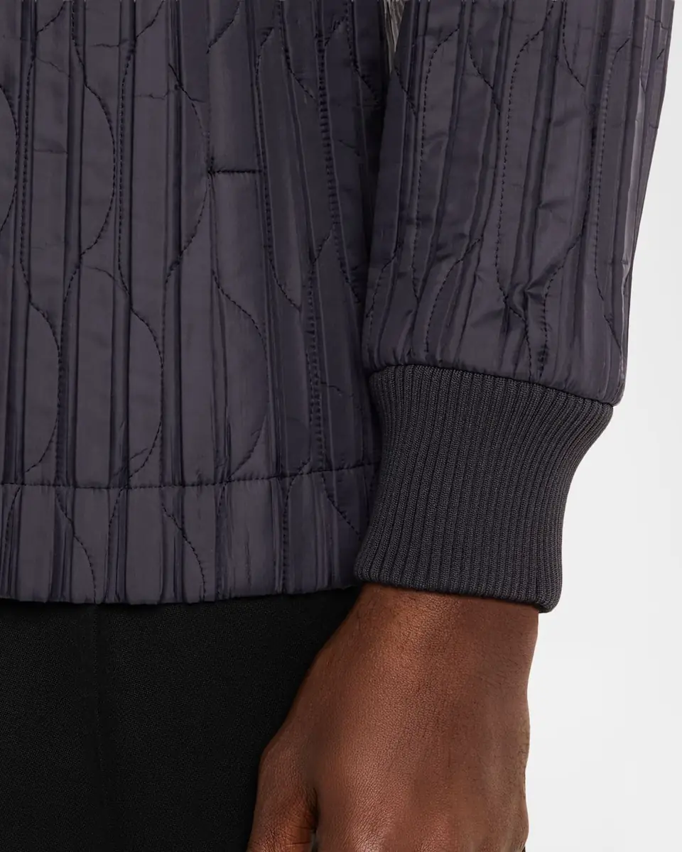 Homme Plissé Issey Miyake Men's Padded Pleats Bomber Jacket | Thumbnail 9 Homme Plissé Issey Miyake Men's Padded Pleats Bomber Jacket | Thumbnail 9