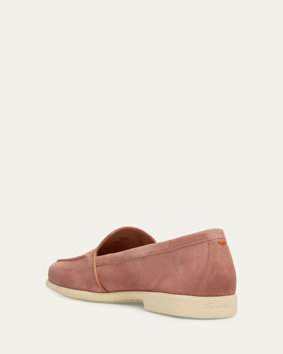 Santoni Suede Loafers | Thumbnail 4