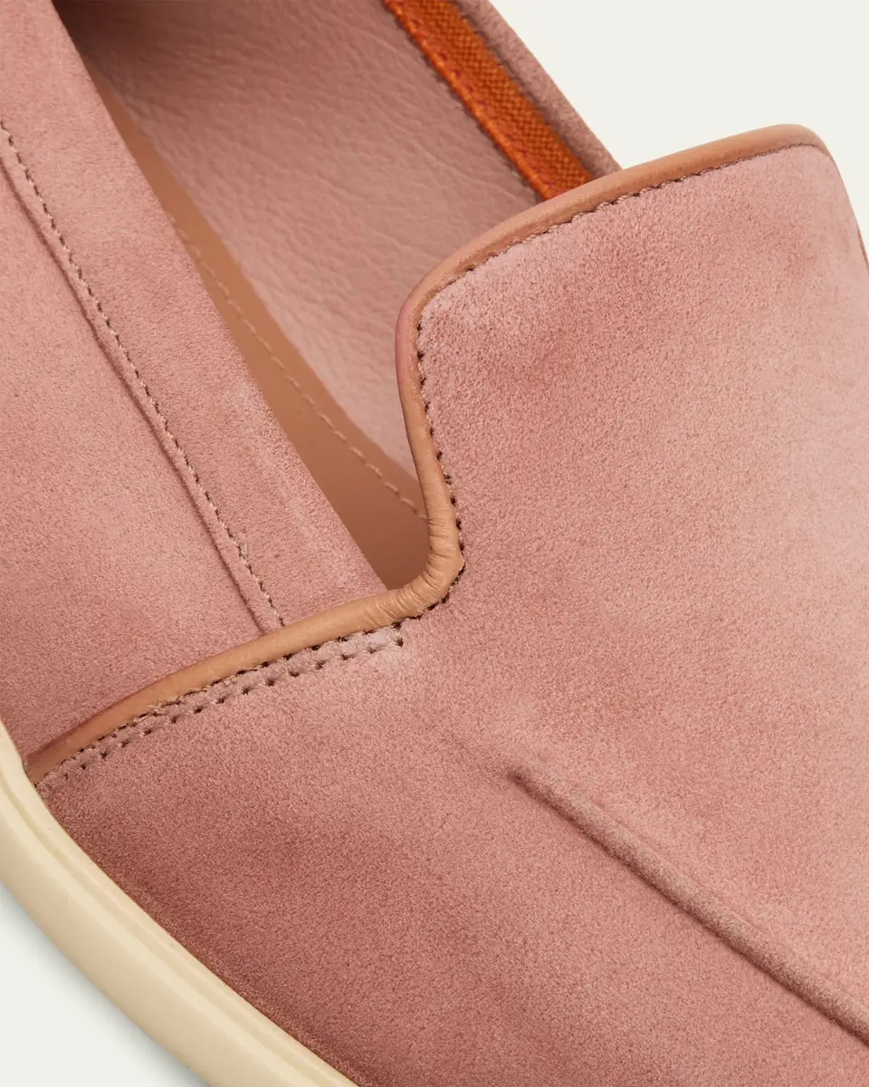 Santoni Suede Loafers | Thumbnail 5
