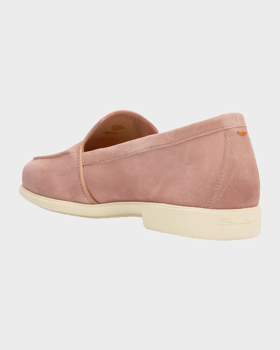 Santoni Suede Loafers | Thumbnail 8